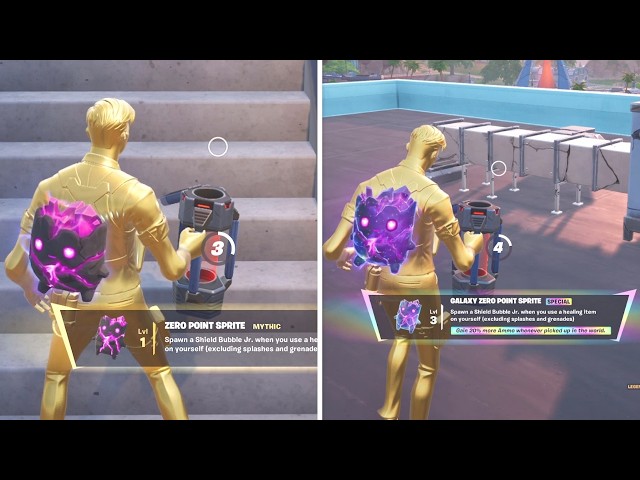 I Found EVERY Zero Point Sprite In Fortnite