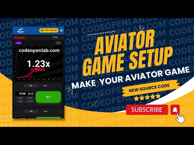 Avviator Game Source Code with complete setup || Make your own avviator game ✈️