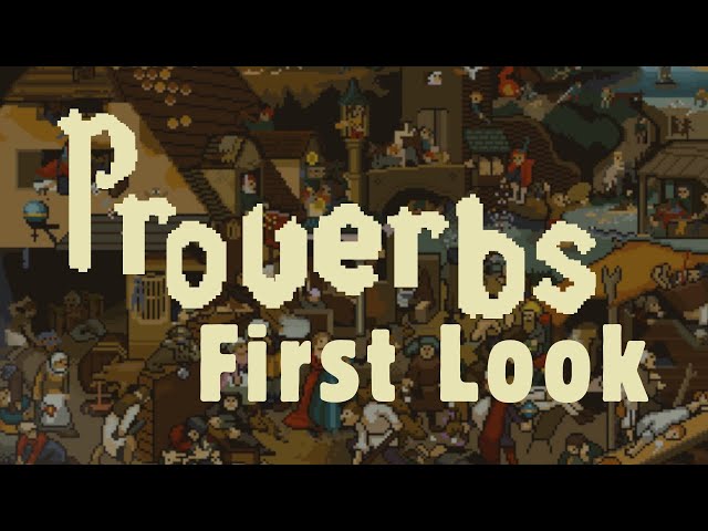 Proverbs - Can You Solve This Giant Cozy Puzzle Game?