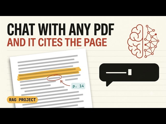 Chat With Any PDF Using AI  RAG Project in Python | Flask + Chroma + Groq | Final Year Project 2026
