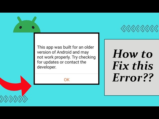 Fix This App Was Built for an Older Version of Android Error! | 100% Working | Android Data Recovery