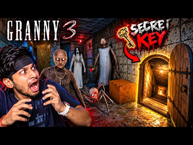 Granny Ki Secret Key Chura Li 👀 II Granny 3 II Live Engineer