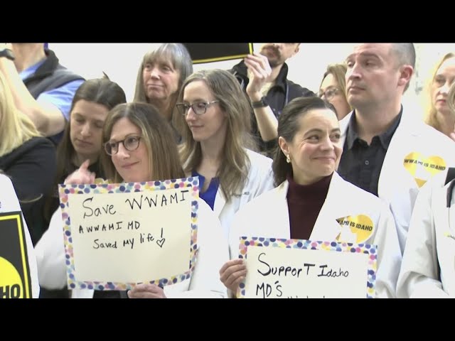 Rally held at Capitol to save WWAMI medical program in Idaho