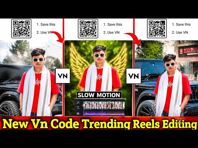 Trending VN template reels editing || How to make reels using VN code || Instagram viral reels ed...