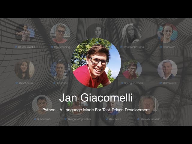 Python - A Language Made For Test-Driven Development - Jan Giacomelli