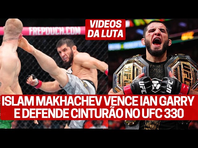 FIGHT VIDEO: MAKHACHEV DEFEATS IAN MACHADO GARRY, DEFENDS TITLE, AND BREAKS ANDERSON SILVA'S RECORD