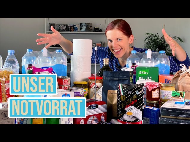 Was gehört in den Notvorrat und wieviel?