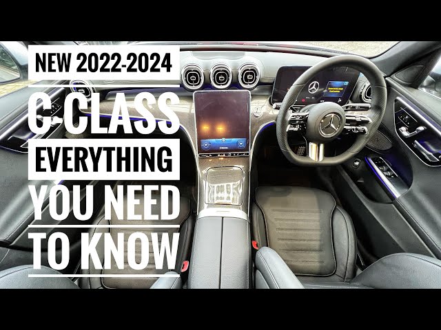 2022-2026 Mercedes C-Class All you need to know interior & exterior features & how to use them!