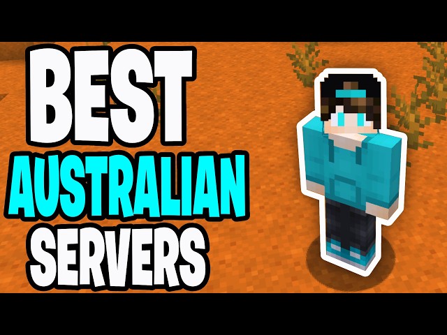 BEST Australian Minecraft Servers! - Java & Bedrock