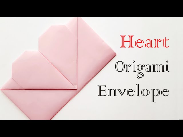 Origami Heart Envelope