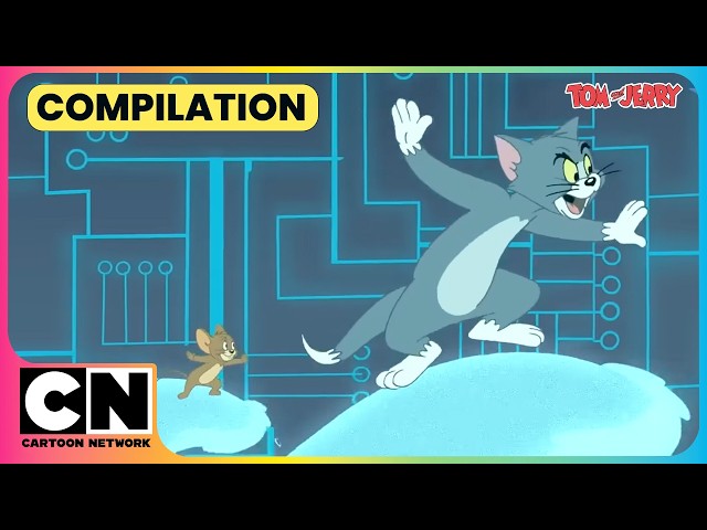 Unlimited Power Unlocked!🎮🔓| Tom and Jerry😺| Cat & Mouse Cartoon😁| @cnindia ​
