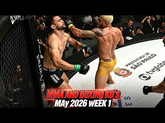 The MOST BRUTAL MMA & Boxing Knockouts of May 2026 😳