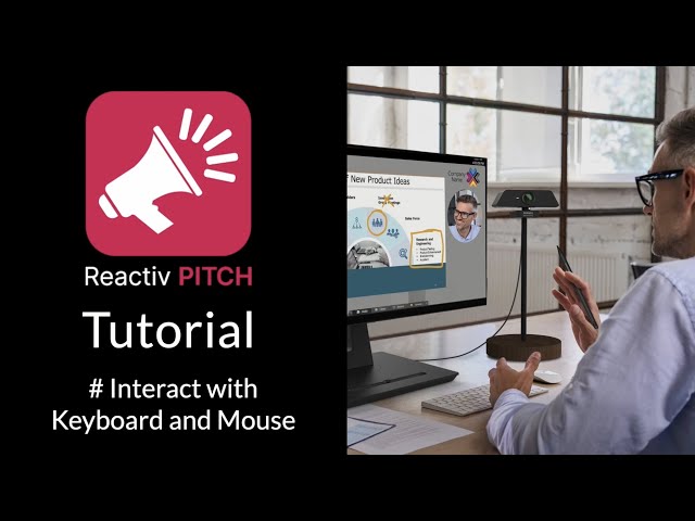 【Reactiv Pitch Tutorial 】#3 Interact with Keyboard and Mouse | FunTech Innovation
