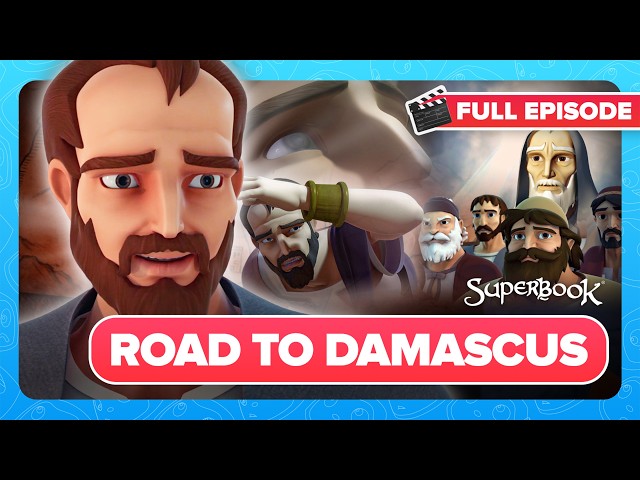 Superbook -  Road to Damascus - Season 1 Episode 12 - Full Episode Premiere