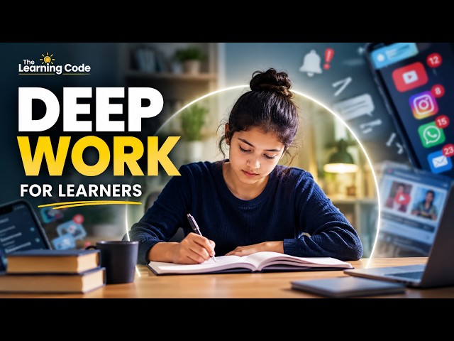 Deep Work For Learners: Welcome to The Learning Code | Unlock How To Learn