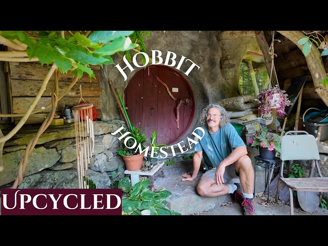 Man Lives Underground in Hand-Built Hobbit House Homestead