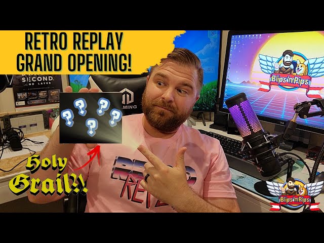 Retro Replay Grand Opening! HOLY GRAIL PS1 GAME PICK UP!