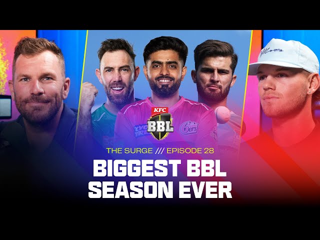 BBL|15 Preview With Aaron Finch, Jake Fraser-McGurk And Finn Allen | The Surge Podcast | Ep28
