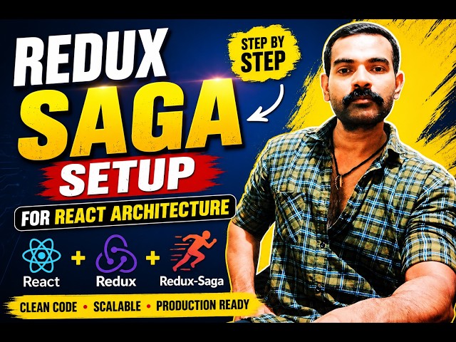 4. Redux Saga Setup in React Architecture | Complete Project Setup Step by Step ep-4