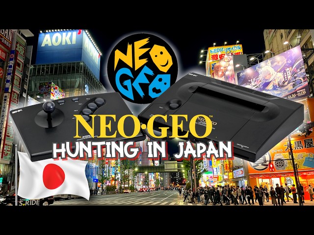 Let's Explore the NEO GEO AES in JAPAN 2026! feat. @4amLaundry  (SNK Store, AES+, Akihabara!)