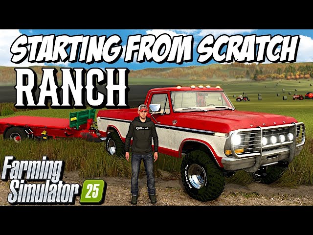 Starting from Scratch and Building the Ultimate $10 Million Dollar Ranch | Farming Simulator 25