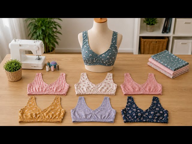 ✅ The Easiest Bralette You'll Ever Sew (No Hooks, No Wires!)