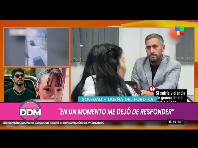 📢 HABLA LA DUEÑA DEL FORD KA QUE MANEJÓ BARRELIER: "Lo noté medio triste"