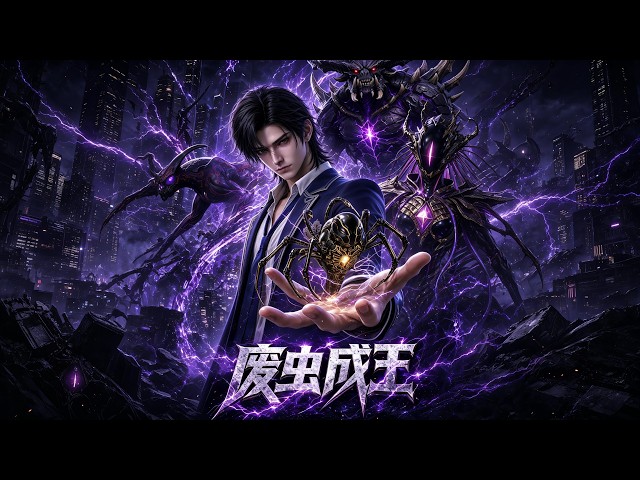 ⚡《废虫成王》 EP01-108⚡九星灵兽我不要，开局契约抱脸虫，谁知孵化出的竟是异形军团！#都市奇幻 #男频爽番