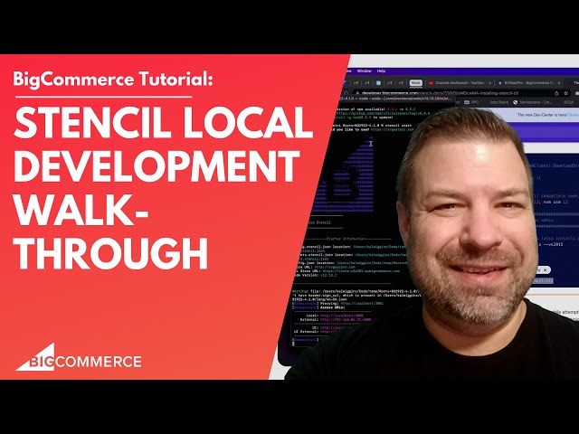 Stencil Local Development for BigCommerce