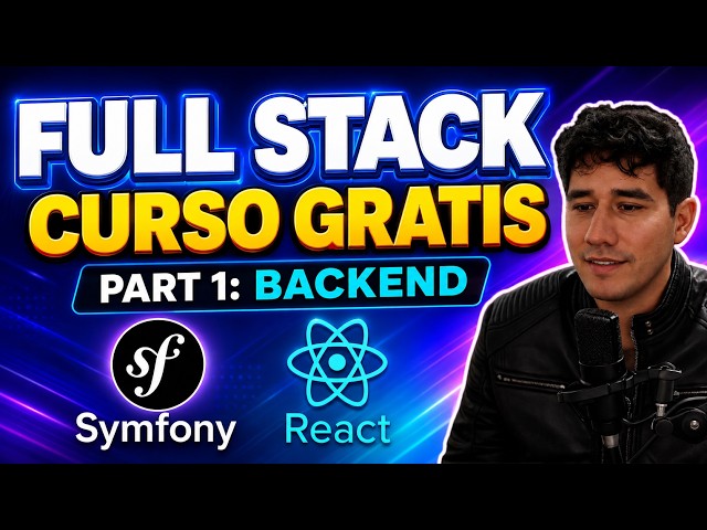 ✅Proyecto Full Stack React + Symfony 7: Backend de una App de Cine | 2026 Parte 1  | Yuscu ✅