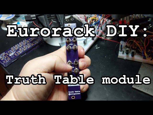 Eurorack DIY: Truth Table module