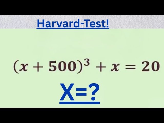Only 1% Solve this Viral Math Olympiad | Can You Solve This One?