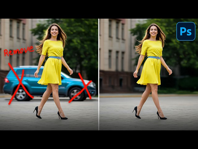 Remove Objects Seamlessly In Photoshop [Clean Results]
