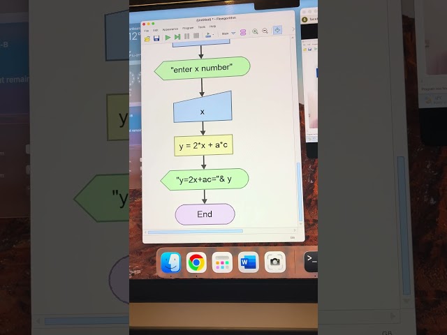 Тэгшитгэл бодох алгоритм #like #programming #алгоритм #flowgorithm