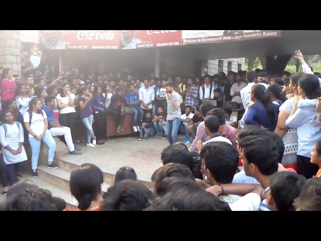 SDMCET solo dance competition 2017 , near cafeteria.