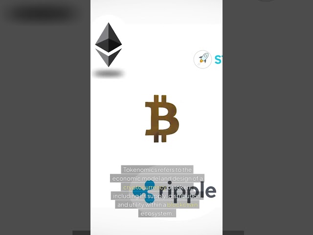 What is tokenomics?  #cryptocurrency #tokenomics