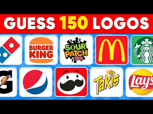 Guess the Logo in 3 Seconds | 150 Famous Logos 🍔🥤🍏 Logo Quiz | Monkey Quiz