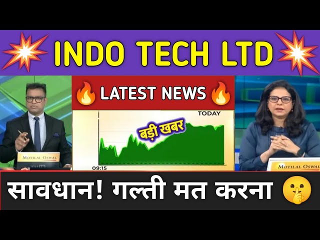 Indo Tech Transformers Stock News Today ⚫ Indo Tech Stock Latest News ⚫ Stock Market