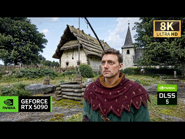 Kingdom Come Deliverance 2 RTX 5090 - DLSS 5 Reshade RAY TRACING Mod - STUNNING Realistic Graphics