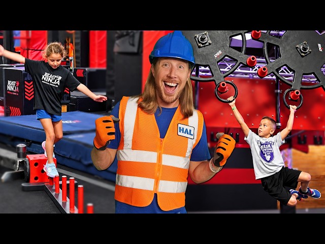 🥷Can Handyman Hal take on a Ninja Obstacle Course? | Beast Ninja Adventure