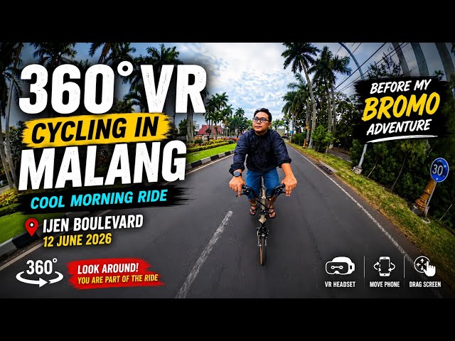 🎥 360° VR First Time Riding to Ijen Boulevard Before My Bromo Adventure | 12 June 2026