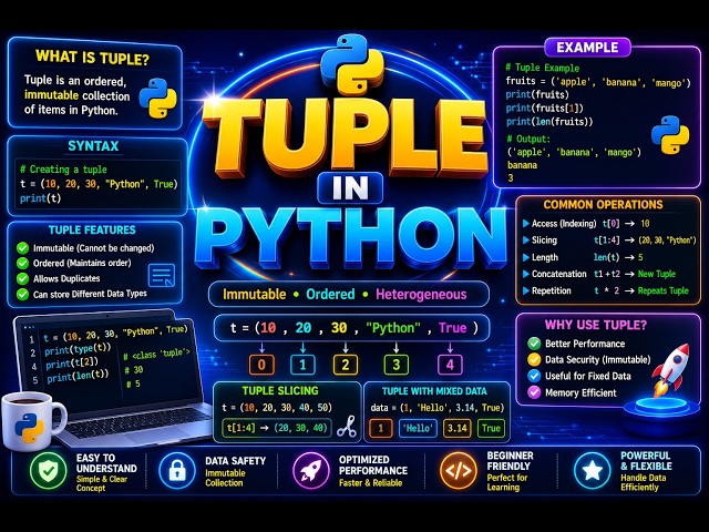 What Is Tuple In Python | Tuple Kya Hota Hai | Tuple In Python