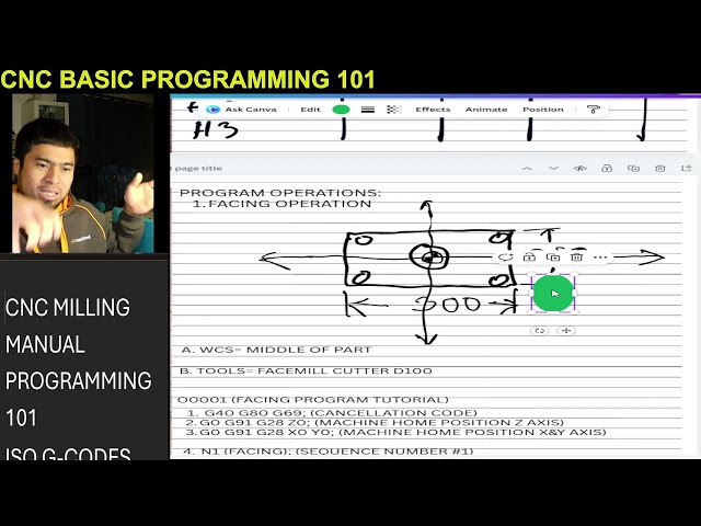 EPISODE 1: PART7 HOW TO CALCULATE FEEDRATE-CNC Milling Manual Programming 101-ISO G CODES