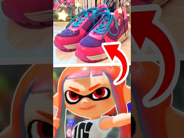 REAL LIFE SPLATOON GEAR! #splatoon