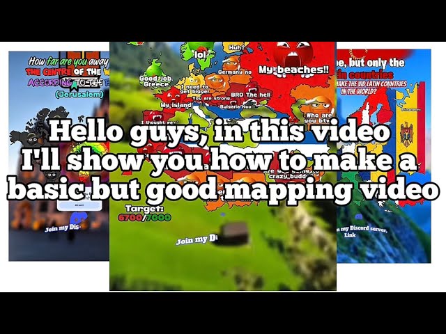 MAPPING TUTORIAL | Fast and clear. Maps tutorial on 11K subscribers