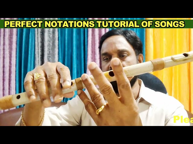ANURAGA GANAM POLE | PART - 1 | FLUTE TUTORIAL | FLUTE CLASS | MALAYALAM | PR MURALI