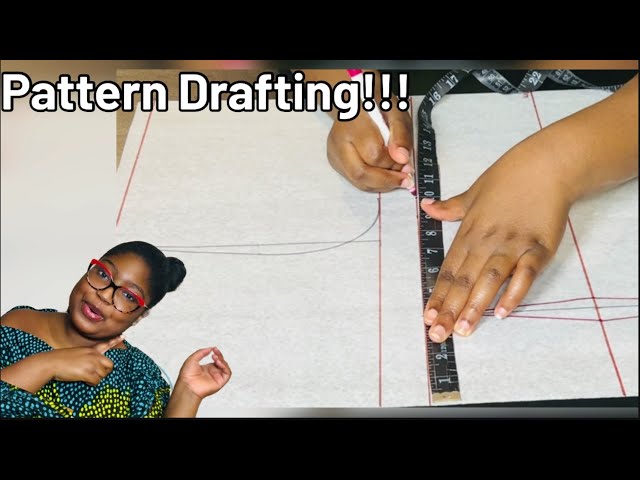 How to Pattern Draft a Basic Half and Full Scale Block Bodice Pattern