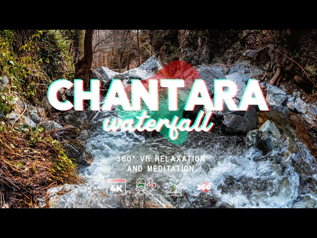 Chantara waterfall | VR Meditation | Nature 360° video for virtual reality headset