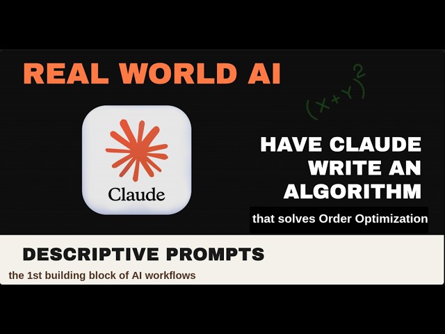 Have Claude Write an Algorithm
