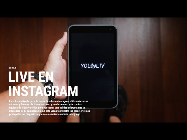 Is it possible to livestream on Instagram with a camera? 😳💥 YoloLiv Instream